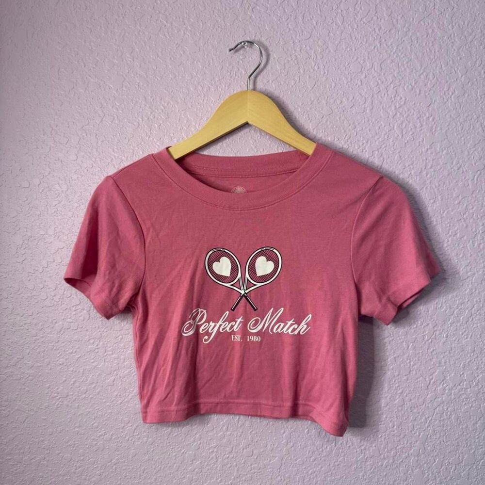 Pacsun Women's Pink Crop-top